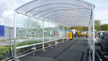 Belfast City airport walkway 1
