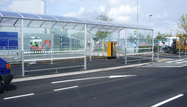 Belfast City airport walkway 2