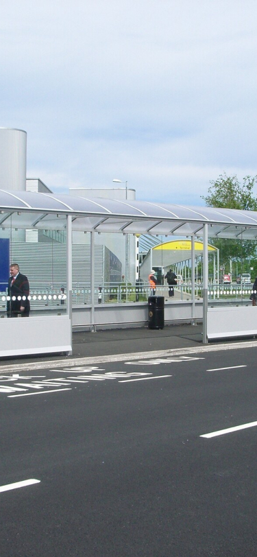 Belfast City airport walkway 4